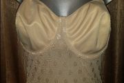 Silhouette comfort&amp;control Ivory lace body suit size UK16 EU44 cup UK38E EU85E Postage included