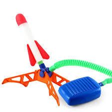 Air Rocket Foot Pump Launcher Outdoor Air Pressing Pedal Soaring Rocket Toy Kids Game suit Jumping Sport Game Kids Toy Gift