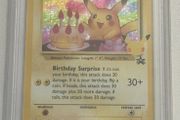 Pokemon Pikachu 2021 25th Anniversary Birthday Celebrations PSA 10