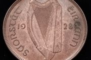 [#2631] - Ireland 1928 | Irish 1d | Irish 1 Penny | KM.3 | UNC