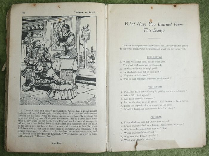 The Story of Robinson Crusoe - Told in Pictures