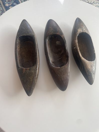 Beautiful Old Carved Canoes