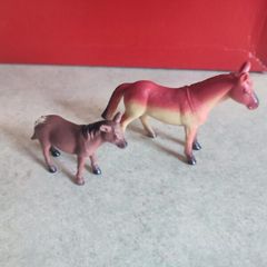 SET of 2 PONY Plastic Figure Toys.