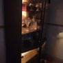 Glass Cabinet with lights, comes in two halves for easy transport Image 4
