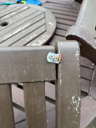 Garden table and chairs
