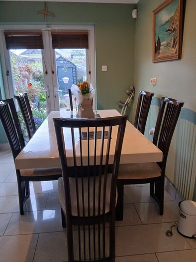 Table and chairs