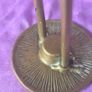 Vintage brass crane ornament Image 5