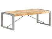 Coffee Table 120x60x40 cm Rough Mango Wood