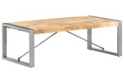 Coffee Table 120x60x40 cm Rough Mango Wood