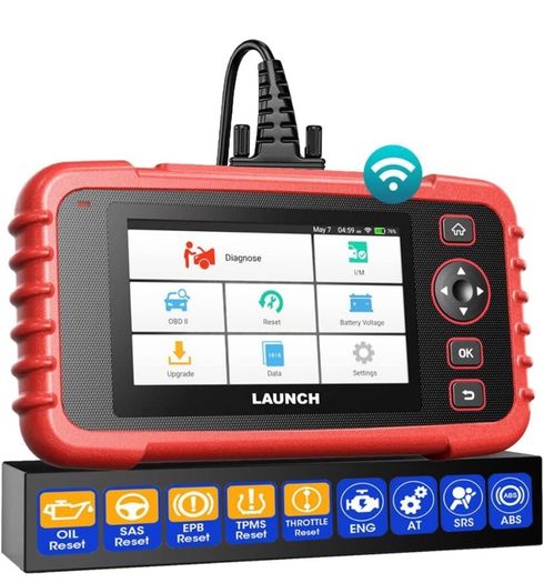 New 2026 LAUNCH OBD2 Scanner CRP123x, Touchscreen Car Diagnostic Tool, Oil/EPB/SAS/TPMS/BMS/Throttle/DPF Reset,Injector Coding, ABS SRS Transmission Code Reader, Lifetime Free Updates