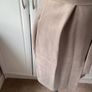 coat oasis size medium tie belted oatmeal beige coat Image 3