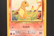 Vintage Pokemon Card Charmander 46/102 Base Set WOTC 1999