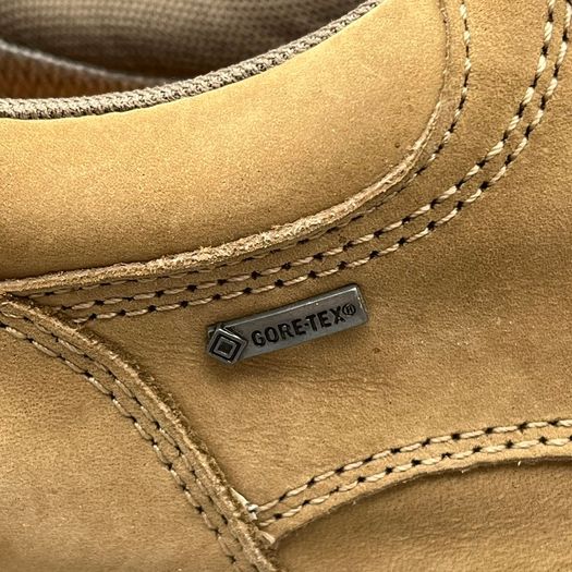 Timberland Mens Brown Leather Lace Gore-tex Shoes Moc Toe UK 9 EU 43.5