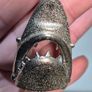 Vintage 1970s "JAWS" Movable Shark Jaw Pendant Necklace - Retro 70s Novelty Image 4