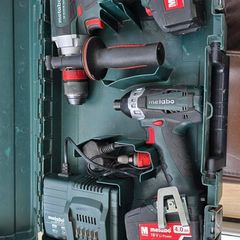 Metabo SB18 LTX BL quick and impact driver set