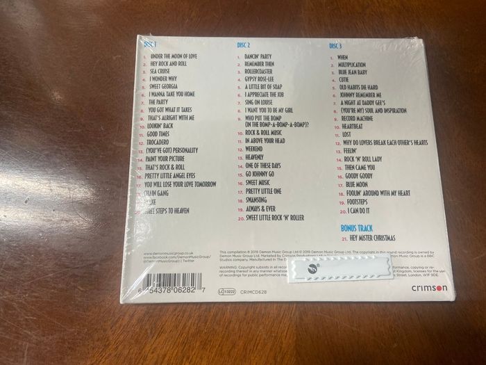 Showaddywaddy Gold 3 CD Set NEW/SEALED