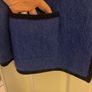 Blue pure virgin wool Donegal Design jacket Image 3