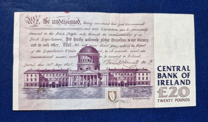 Ireland 1993  20 Pound Daniel O'Connell