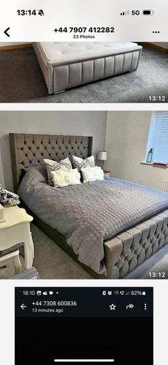 King Size Indiana Frame Beds
