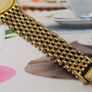 Vintage Swiss Made Certina Q Gold Plated Lady's Quartz Swiss Watch 1990s Image 4