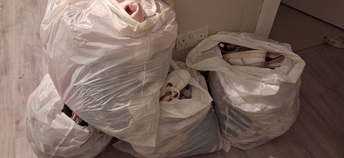 4 bags girls clothes