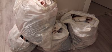 4 bags girls clothes