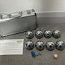 Garden games - Petanque / Boules Set - 8 Metal Boules in Carry Case Image 2