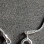 Solid silver chain and horse pendant Image 2