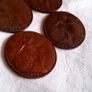 1918 Copper Pennies. Image 2