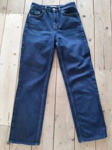 zara high waist jeans