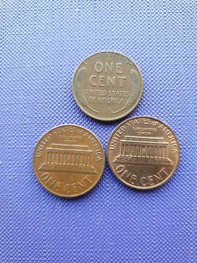 USA One Cent Coins