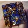 Lapis lazuli Pyramid - excellent for altars, addition to crystal display & other home decorations Image 3