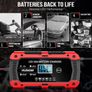 Car Battery Charger 12/24V, 10A. Image 5