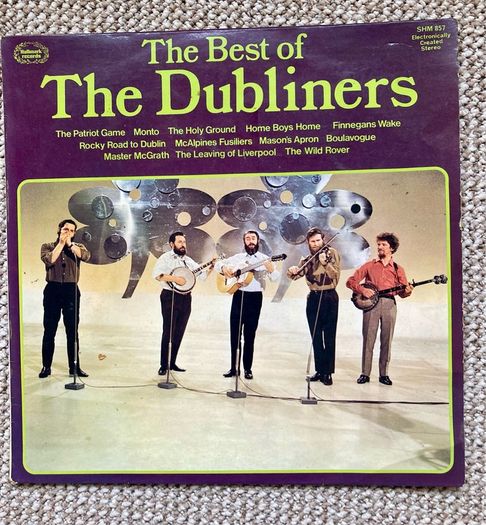 Four Dubliners vinyl LPs