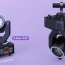 Mini 30W Beam Pattern Moving Head Light RGB DMX Sound Activated Strobe Effect Stage Light for DJ Disco Party Christmas Image 4