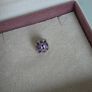 Pandora Purple  amethyst gemstones  charm very good condition Image 2