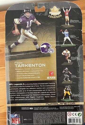 Minnesota Vikings quarterback Fran Tarkenton