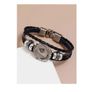 Men's Leather Bracelet with Poker - excellent gift Image 2