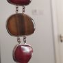 A vintage bracelet featuring natural stone accents. Image 5