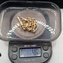 Vintage 9ct  tbar figaro bracelet Image 6