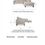 EZ Living Interior L shaped Sofa and Swivel Chair Image 4