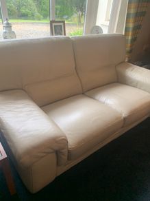 Leather sofa