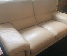 Leather sofa