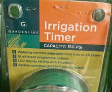 Water Irrigation Timer