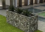 Gabion Raised Bed Steel 270x90x100 cm