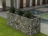 Gabion Raised Bed Steel 270x90x100 cm