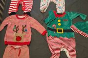 Christmas Baby clothes 3-6mths