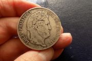 France 1835 A.Paris Mint.5 francs.90% Silver.Louis Phillippe.