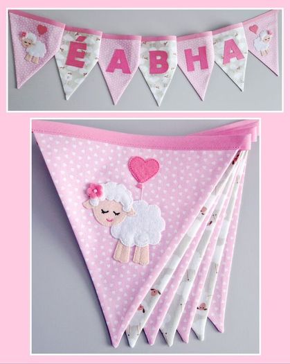 Eco-Friendly Personalised Cotton Bunting Made to Order