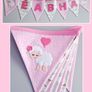 Eco-Friendly Personalised Cotton Bunting Made to Order Image 5